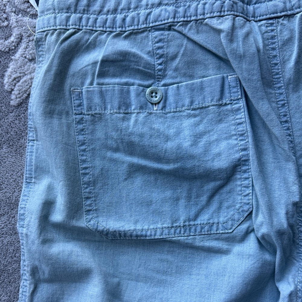 Ralph Lauren Sky Blue Wide Leg Pants - Picture 4 of 6